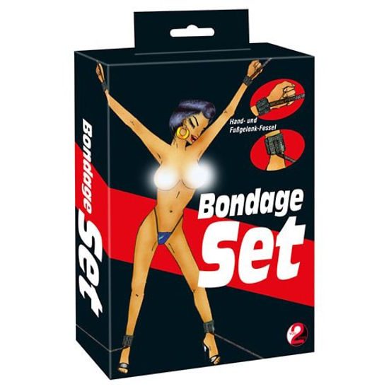 Bondage set – ločene lisice za noge in roke