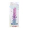 Lola Flow Unicorn dildo din silicon cu striații 17 cm