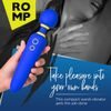 ROMP Flip Wand Massager Albastru