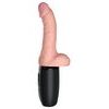 Pipedream King Cock Plus Triple Threat 6.5″ Vibrator cu Mișcare și Testicule