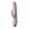 Lola Games Take It Easy May vibrator din silicon pentru punctul G și clitoris 19,4 x 3,2 cm
