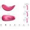 VibePad Rideon pulsating swing for G-spot and clitoral stimulation pink