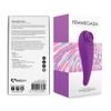 FeelzToys FemmeGasm Vibrator cu Tapping & Gâdilare Mov