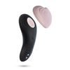 Blush Temptasia Heartbeat Vibrator pentru Lenjerie cu Telecomandă Negru-Roz