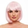 Perucă Pleasure Wigs Cici Roz Strălucire în Întuneric