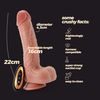CRUSHIOUS INVIKTUS VIBE 8,5 VIBRATOR DIN SILICON LICHID, CULOAREA CĂRNII