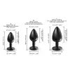 Dorcel Onyx Plug Mărime L Negru