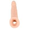 Manșon pentru penis Nature Skin cu extensie 21 cm