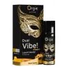 Orgie Dual Vibe! Vibrator lichid comestibil Pina Colada 15 ml