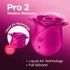 Satisfyer Pro 2 Modern Blossom, stimulator clitoridian în formă de trandafir