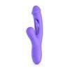 Good Vibes Only Tess Rabbit Vibrator cu Stimulator pentru Punctul G Mov