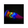 Dildo din silicon în formă de limbă de unicorn, fosforescent - Creature Cocks