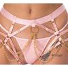 Bad Kitty Harness String Roz Deschis
