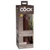 Pipedream King Cock Elite 7 Dildo din Silicon cu Densitate Duală Maro
