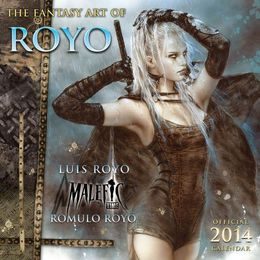 ARTĂ FANTASY DE ROYO - Calendar Oficial 2014 ***REDUCERE 50%!***