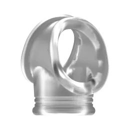 Sono No. 48 Cockring with Ball Strap Black Inel pentru penis