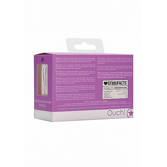 Ouch! Dopulător cu Diamant în Formă de Inimă