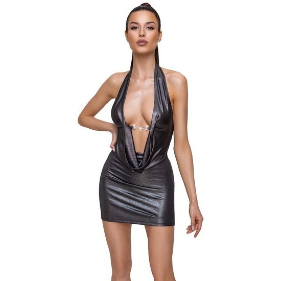 Cottelli PARTY Rochie scurtă strânsă cu decolteu adânc