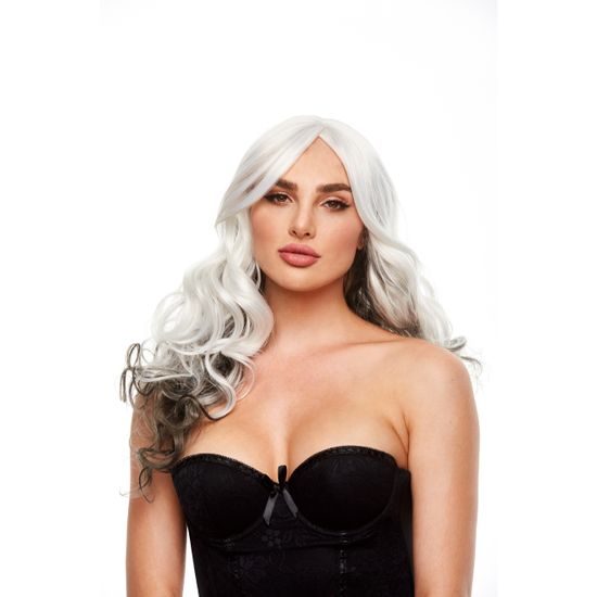 Perucă Pleasure Wigs Gina Grey & Black