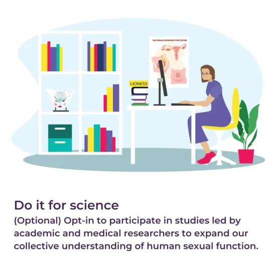 Lioness Vibratorul Lioness 2.0 Mov