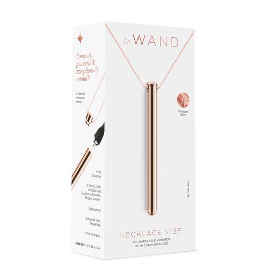 Colier Vibrator Le Wand Rose Gold