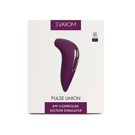 SVAKOM Pulse Union Stimulator cu Aspirație Controlat prin Aplicație Violet