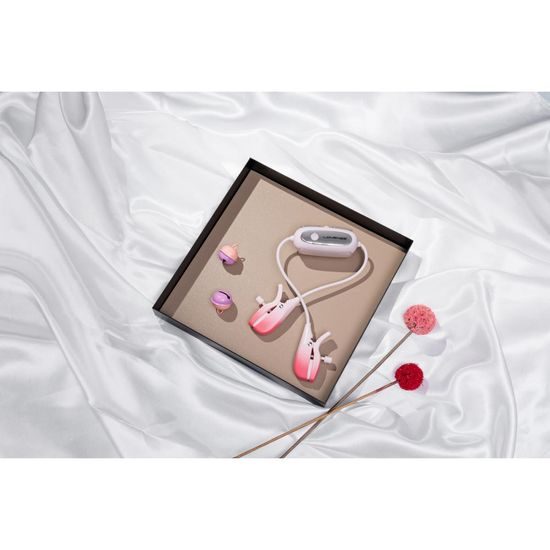 Lovense Gemini Cleme Vibratoare pentru Sfârcuri Controlate prin Aplicație
