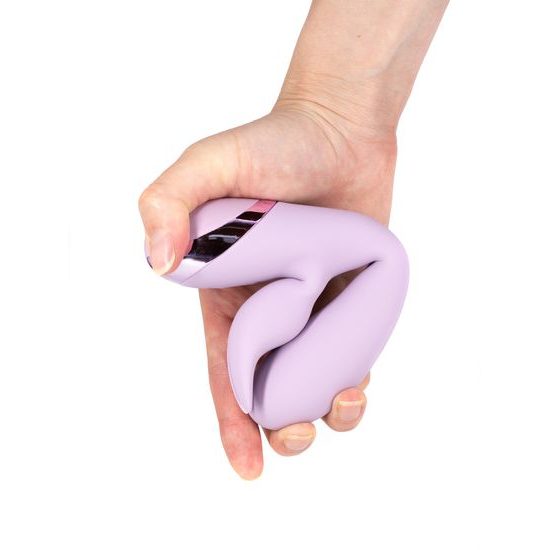 Lola Games Take It Easy May vibrator din silicon pentru punctul G și clitoris 19,4 x 3,2 cm