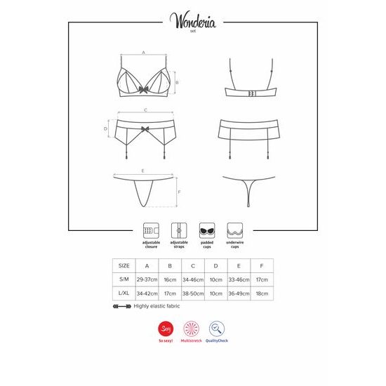 Set Obsessive Wonderia