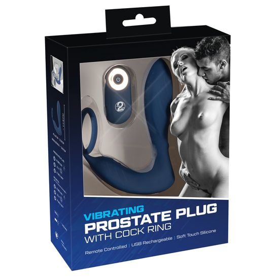 You2Toys Dop prostatic vibrator cu inel pentru penis