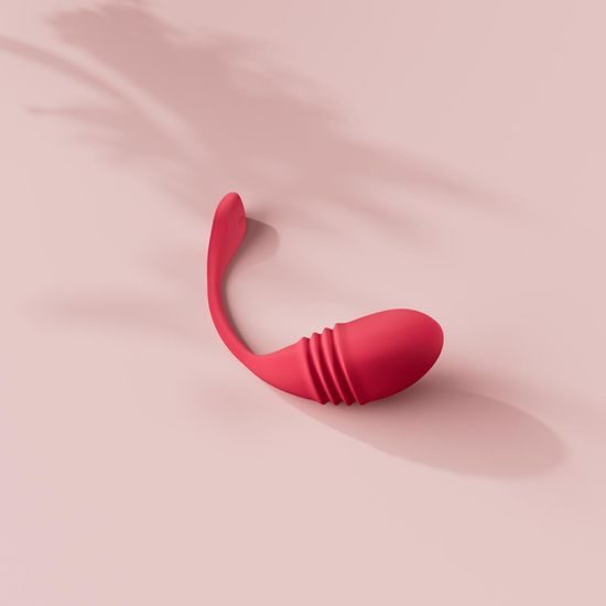 Lovense Vulse Vibrator cu Ou Thrusting Controlat prin Aplicație