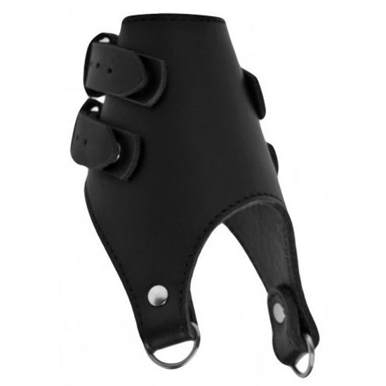 Strict Leather Dublu Extensor de Greutate pentru Testicule