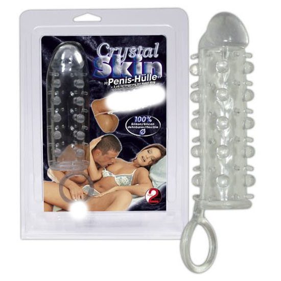Manșon pentru penis Crystal skin