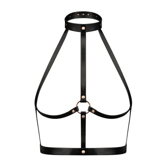 Postroj pentru corp Rosy Gold negru aur roz