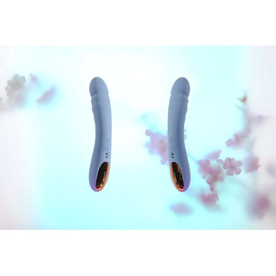 Svakom Ava Neo Vibrator Interactiv cu Mișcări de Împingere Albastru