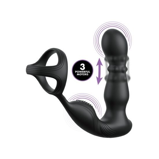 Anal Fantasy Elite Ass-Gasm Slide &amp; Glide Negru