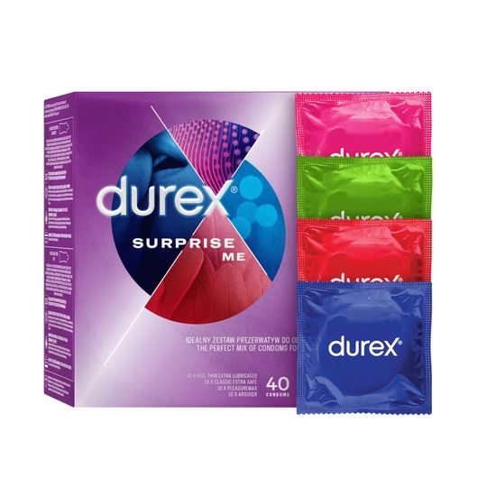 Durex Surprise Me 40 buc