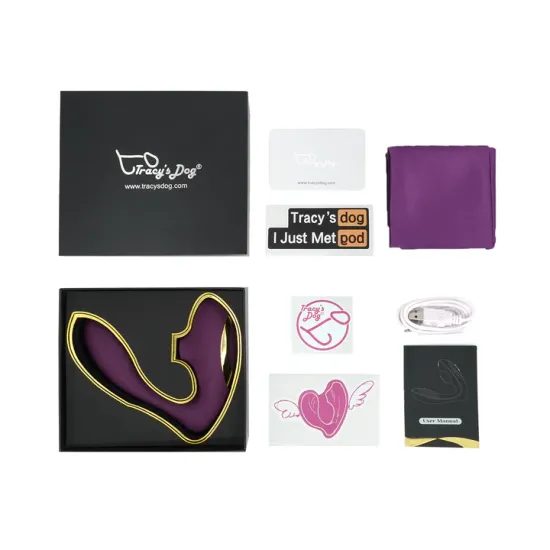 Vibrator cu Aspirație Clitoridiană Tracy's Dog Mov