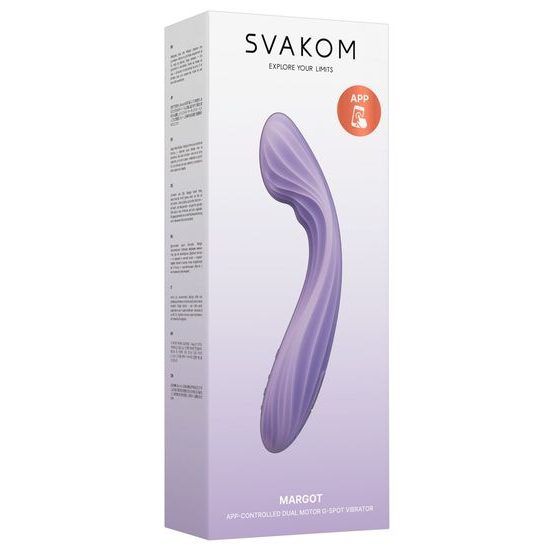 Svakom Margot Flexible Interactive G-Spot Vibrator Lilac