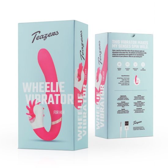 Teazers Dave Vibrator Pink Vibrator