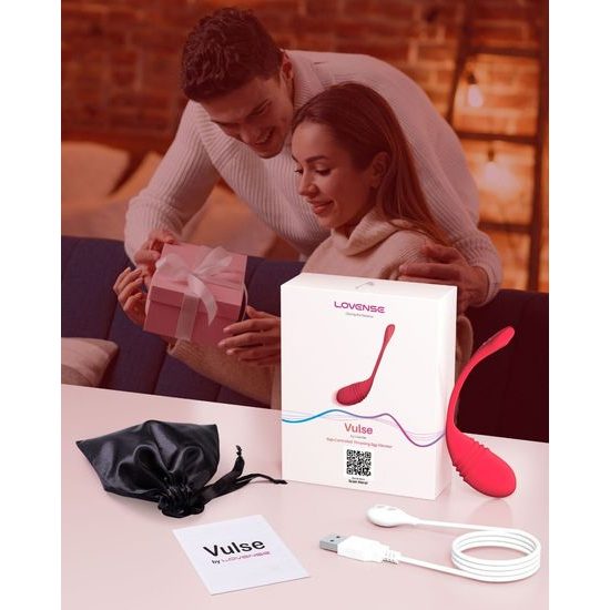 Lovense Vulse Vibrator cu Ou Thrusting Controlat prin Aplicație