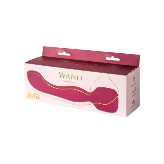 Lola Games Wand de masaj cu încălzire roșu
