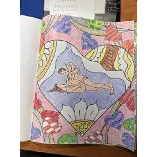 Carte de colorat pentru adulți – Kamasutra de colorat