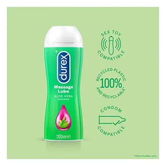 Durex Play gel de masaj 2în1 Aloe 200ml