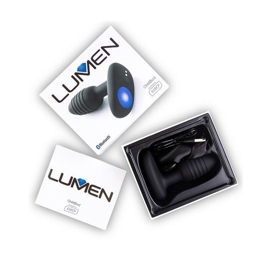 Kiiroo OhMiBod Lumen Butt Plug Negru