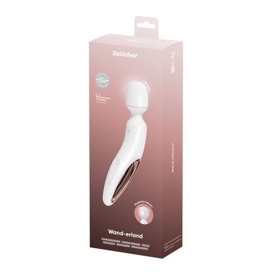 Satisfyer Wand-Erland White Rosegold