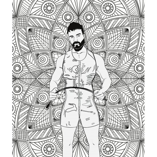 Legat în Culori: Carte de Colorat BDSM