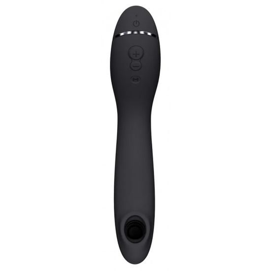 Vibrator Womanizer OG 2-în-1 Pleasure Air pentru punctul G, negru