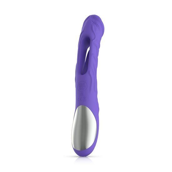Good Vibes Only Flax Vibrator cu Stimulator pentru Punctul G