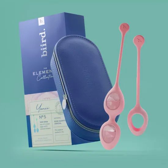 Biird Yonii - bile vaginale din cuarț roz